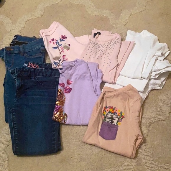 Size 6-7 Girls Fall Lot - Picture 1 of 15
